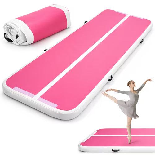 Air Floor Mat 10ft Tumbling Mat Inflatable Gymnastics Mat Thick for Youth/Adults